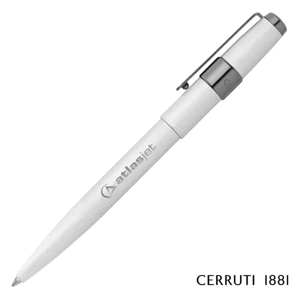 The Cerruti 1881® Block Brushed Ballpoint is minimal, simple and luxurious... from ASI 84592 St Regis Group
