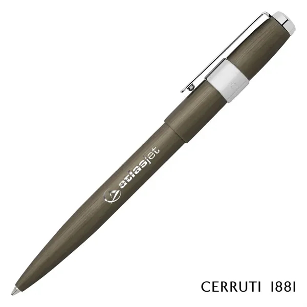 The Cerruti 1881® Block Brushed Ballpoint is minimal, simple and luxurious... from ASI 84592 St Regis Group