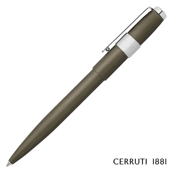 The Cerruti 1881® Block Brushed Ballpoint is minimal, simple and luxurious... from ASI 84592 St Regis Group