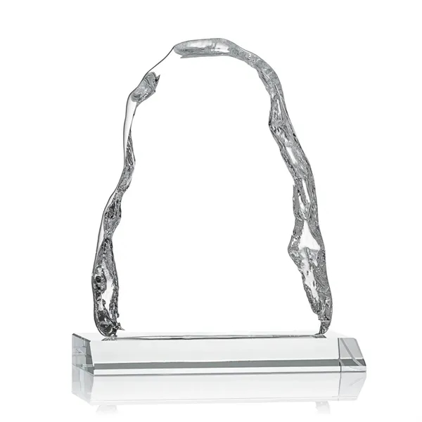 The classic Carling Iceberg on a thick front mitered crystal base... from ASI 84592 St Regis Group / St Regis