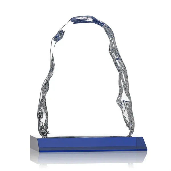 The classic Carling Iceberg on a thick front mitered crystal base... from ASI 84592 St Regis Group / St Regis