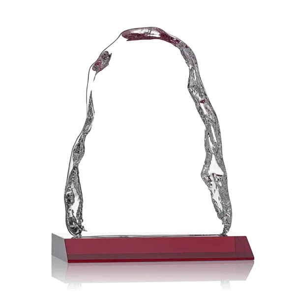 The classic Carling Iceberg on a thick front mitered crystal base... from ASI 84592 St Regis Group / St Regis