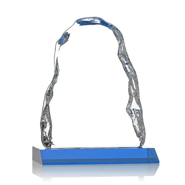 The classic Carling Iceberg on a thick front mitered crystal base... from ASI 84592 St Regis Group / St Regis