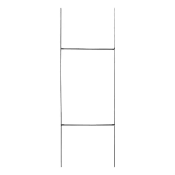 Yard sign white color in corrugated plastic, 1 color imprint same... from ASI 93520 Ventura Inc