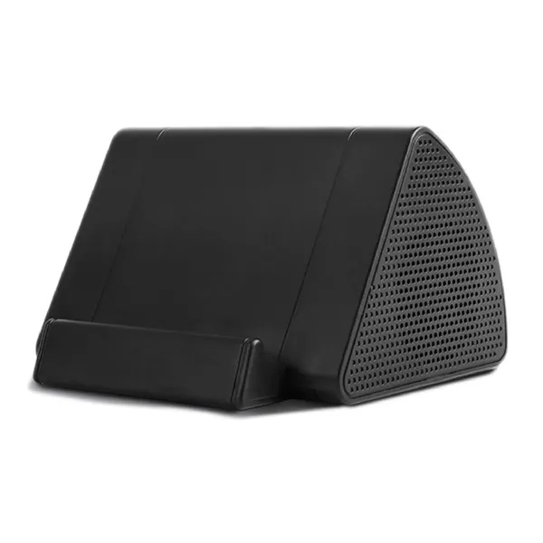 Wedge-shaped Bluetooth speaker with rechargeable lithium-ion battery and 30' range.... from ASI 39820 Opusline (Benmex) / Opus Line