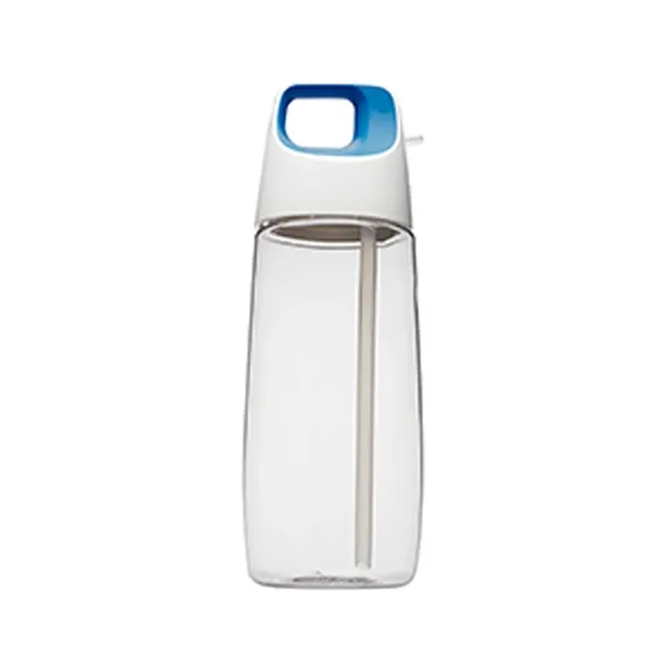 Clear body bottle with a 27 oz. capacity and a straw... from ASI 37218 Athena Promo (tm)