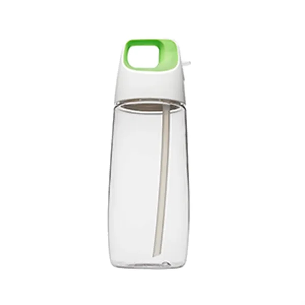 Clear body bottle with a 27 oz. capacity and a straw... from ASI 37218 Athena Promo (tm)