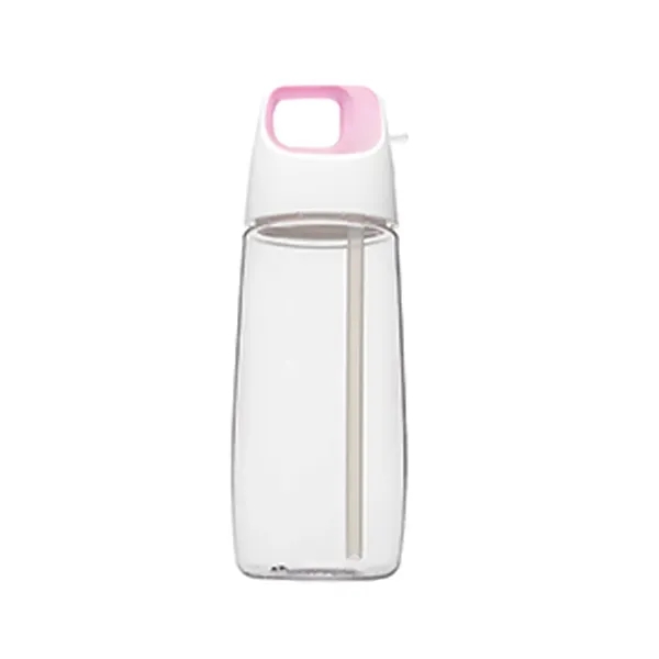 Clear body bottle with a 27 oz. capacity and a straw... from ASI 37218 Athena Promo (tm)