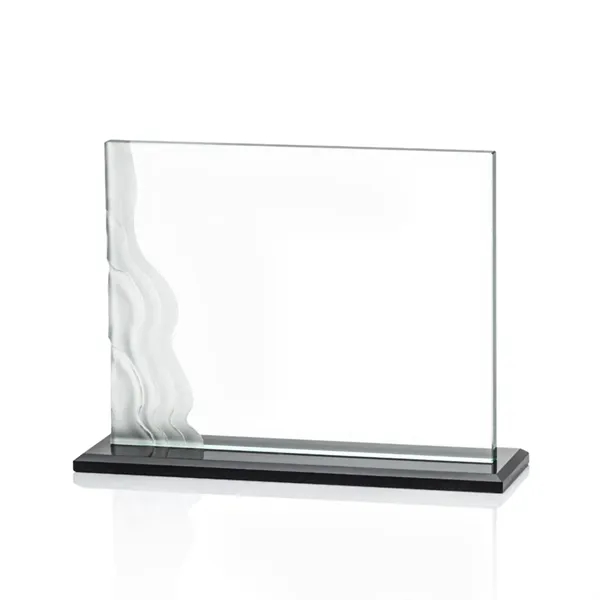 Jade crystal award with a marble base.... from ASI 84592 St Regis Group / St Regis