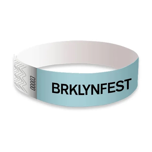 Wristbands made of tyvek material.... from ASI 52710 Lincoln Line