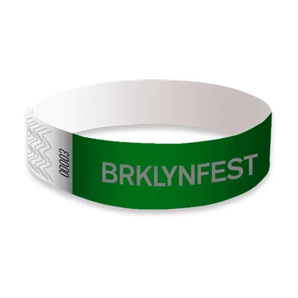 Wristbands made of tyvek material.... from ASI 52710 Lincoln Line