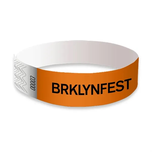 Wristbands made of tyvek material.... from ASI 52710 Lincoln Line