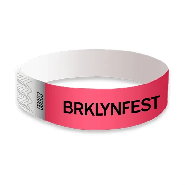 Wristbands made of tyvek material.... from ASI 52710 Lincoln Line
