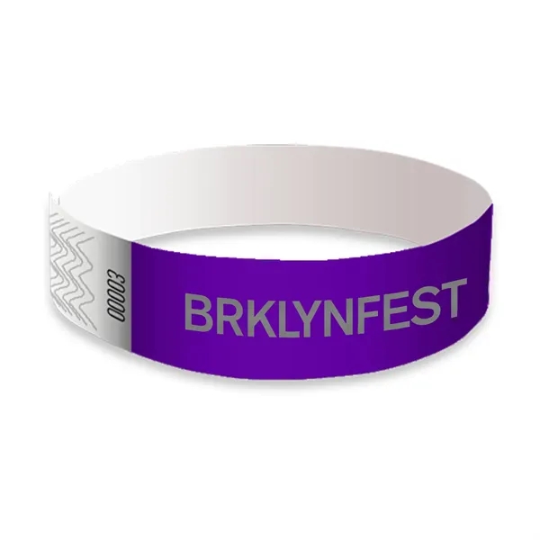 Wristbands made of tyvek material.... from ASI 52710 Lincoln Line