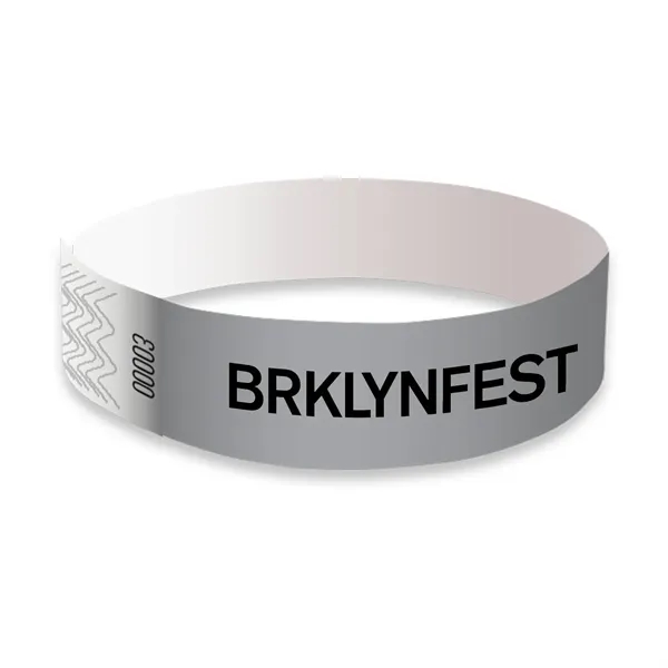 Wristbands made of tyvek material.... from ASI 52710 Lincoln Line