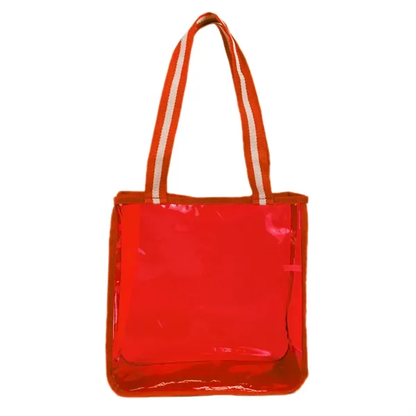 Clear Tote Bag. 100% BPA and PVC Free.... from ASI 90859 Tempo Industries Inc / Tempo Tempoline