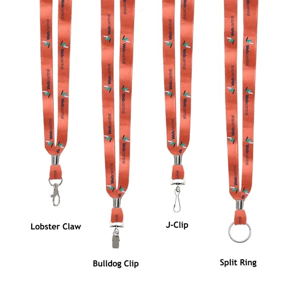 Made in the USA Ribbon Material Lanyards offer multiple widths and... from ASI 31517 Admart Products / Admart Line