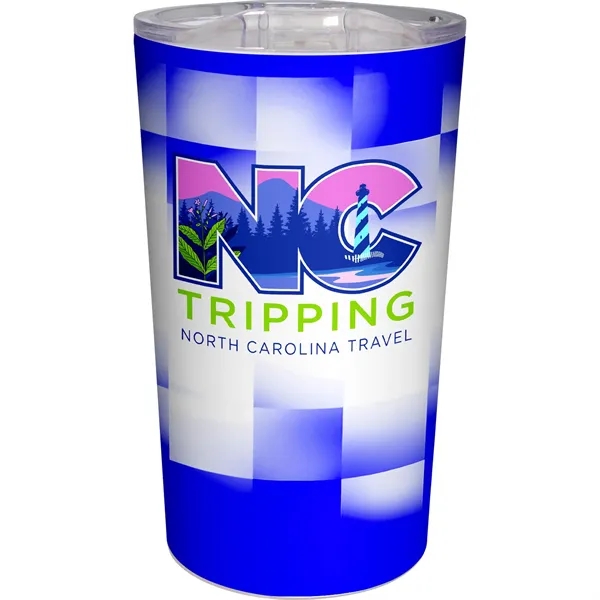 Full Color Shaded Checkers Mug... from ASI 30208 A P Specialties / AP Specialties