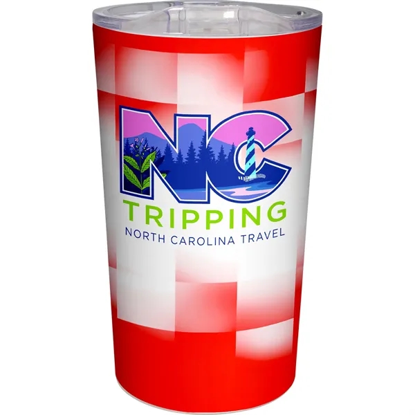 Full Color Shaded Checkers Mug... from ASI 30208 A P Specialties / AP Specialties