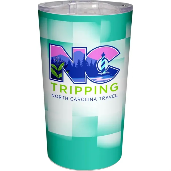 Full Color Shaded Checkers Mug... from ASI 30208 A P Specialties / AP Specialties