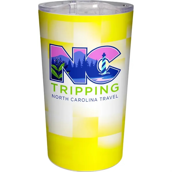 Full Color Shaded Checkers Mug... from ASI 30208 A P Specialties / AP Specialties