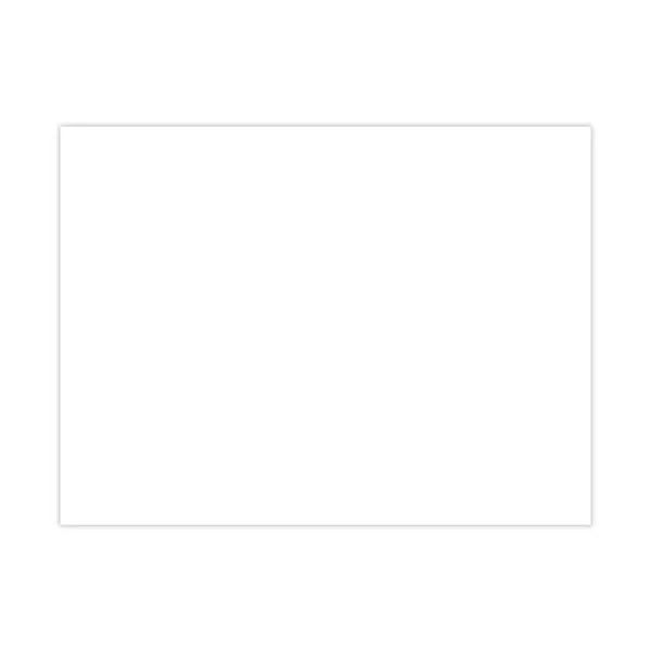 Yard sign white color in corrugated plastic, 2 color imprint same... from ASI 93520 Ventura Inc