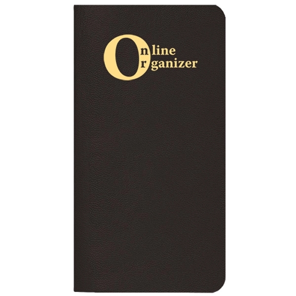 Online/Password Organizer Pocket sized with Leatherette cover 16 pages 3 1/2"... from ASI 76575 Payne Publishers Inc / Payne Publishers