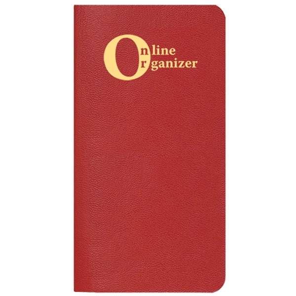 Online/Password Organizer Pocket sized with Leatherette cover 16 pages 3 1/2"... from ASI 76575 Payne Publishers Inc / Payne Publishers