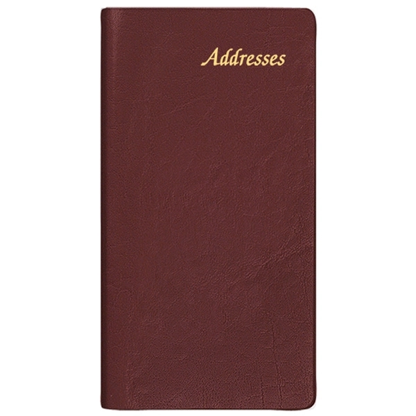 Medium wire-bound address book with continental cover.... from ASI 76575 Payne Publishers Inc / Payne Publishers