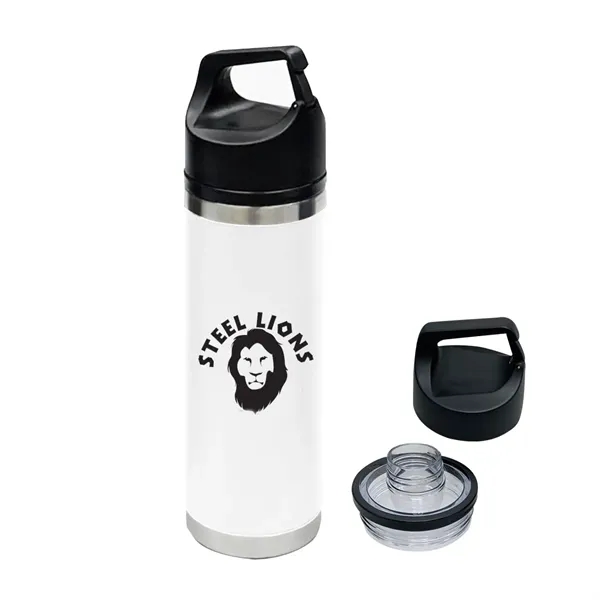 18 oz. stainless steel Davenport bottle with insulation to keep drinks... from ASI 61125 Hit Promotional Products / Hit®