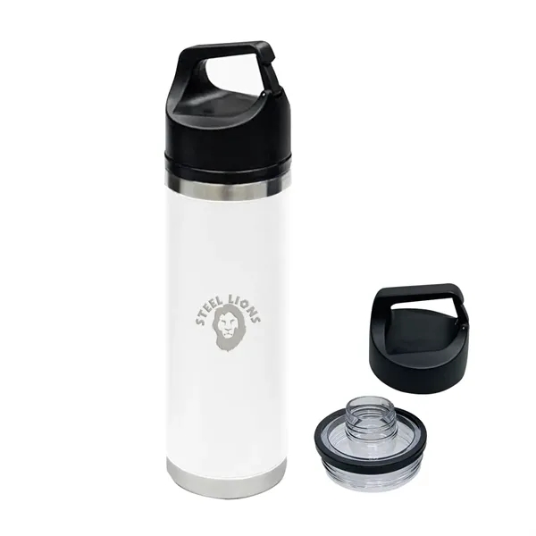 18 oz. stainless steel Davenport bottle with insulation to keep drinks... from ASI 61125 Hit Promotional Products / Hit®