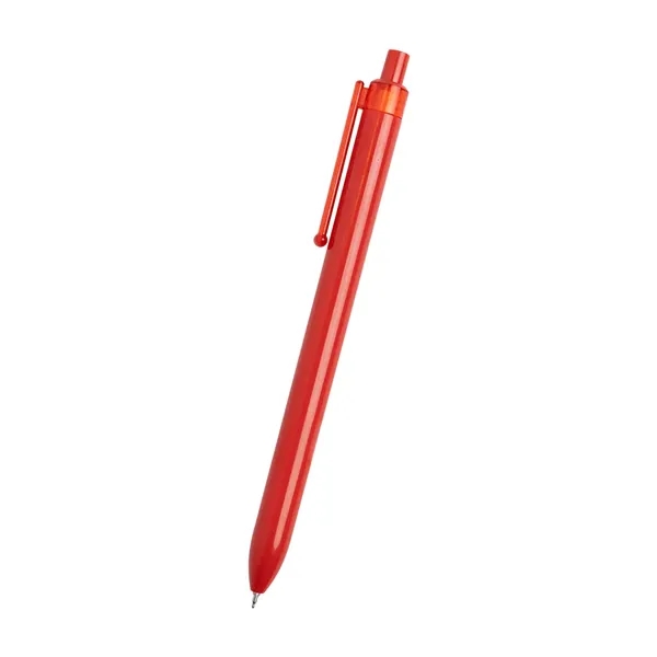 Plunger action gel ink pen made with recycled ABS.... from ASI 61125 Hit Promotional Products / Hit®