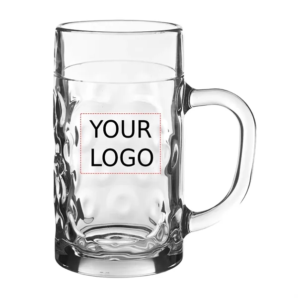 Dimple design beer mug, 40.5 oz. plus 1 color silkscreen imprint... from ASI 37218 Athena Promo (tm)