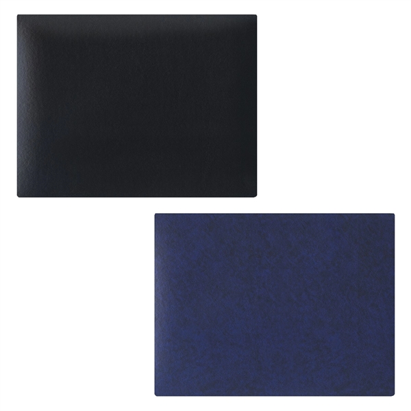 Book like leatherette certificate holder is padded on the front cover.... from ASI 93520 Ventura Inc