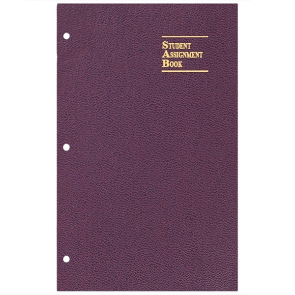 Academic weekly assignment book, saddle-stitched, leatherette cover.... from ASI 76575 Payne Publishers Inc / Payne Publishers