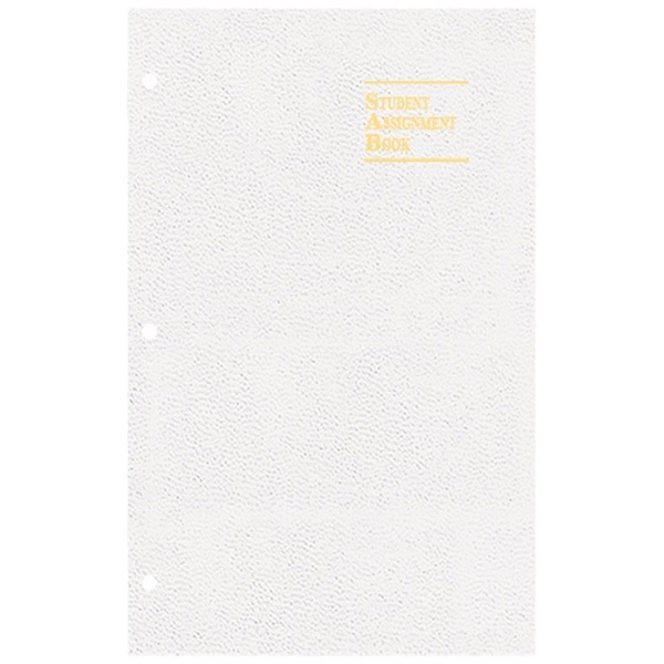 Academic weekly assignment book, saddle-stitched, leatherette cover.... from ASI 76575 Payne Publishers Inc / Payne Publishers