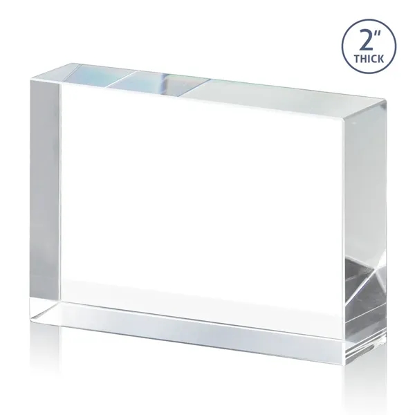 The York Award features a clear cut Optical Crystal rectangle.... from ASI 84592 St Regis Group / St Regis