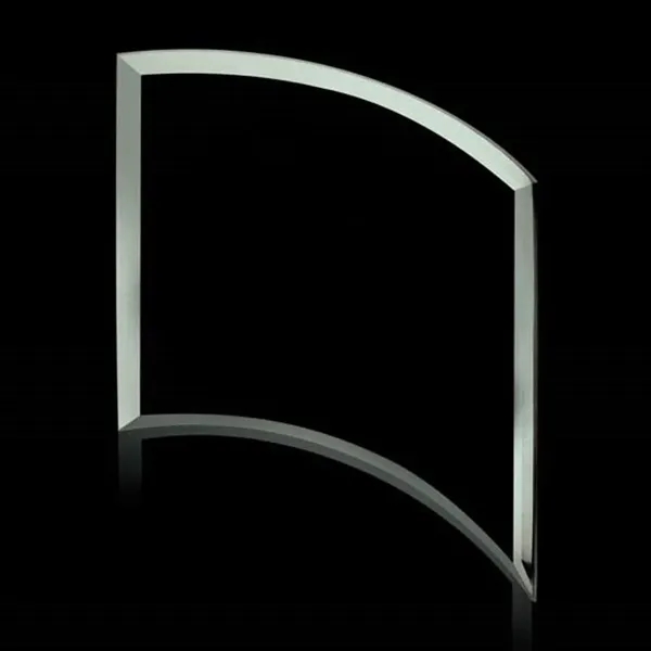 Beautiful square jade glass crescent award.... from ASI 84592 St Regis Group / St Regis