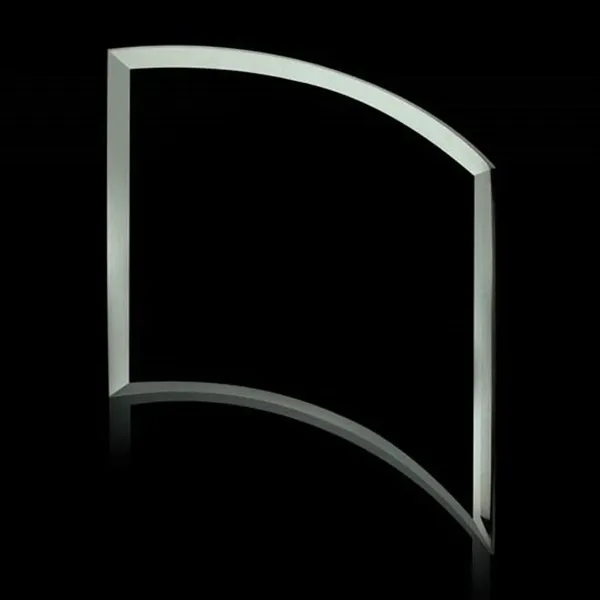 Beautiful square jade glass crescent award.... from ASI 84592 St Regis Group / St Regis