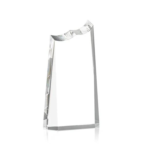 Thick free standing Optical Crystal award with deep beveled sides and... from ASI 84592 St Regis Group / St Regis