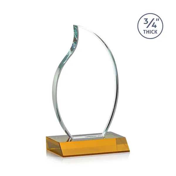 The Croydon VividPrint™ award features an elegant 3/4" thick Starfire Crystal... from ASI 84592 St Regis Group / St Regis