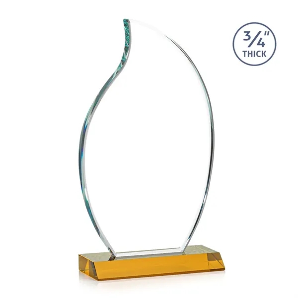 The Croydon VividPrint™ award features an elegant 3/4" thick Starfire Crystal... from ASI 84592 St Regis Group / St Regis