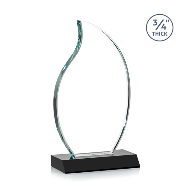 The Croydon VividPrint™ award features an elegant 3/4" thick Starfire Crystal... from ASI 84592 St Regis Group / St Regis