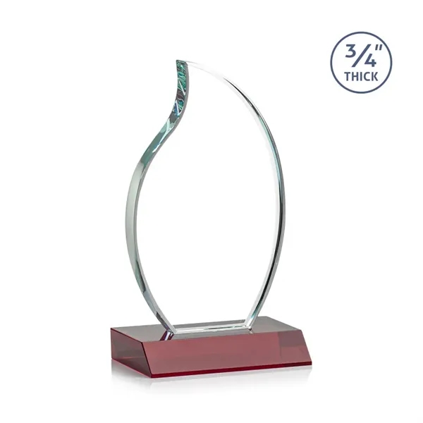 The Croydon VividPrint™ award features an elegant 3/4" thick Starfire Crystal... from ASI 84592 St Regis Group / St Regis