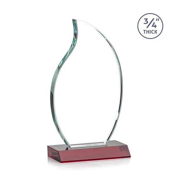 The Croydon VividPrint™ award features an elegant 3/4" thick Starfire Crystal... from ASI 84592 St Regis Group / St Regis
