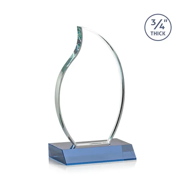 The Croydon VividPrint™ award features an elegant 3/4" thick Starfire Crystal... from ASI 84592 St Regis Group / St Regis