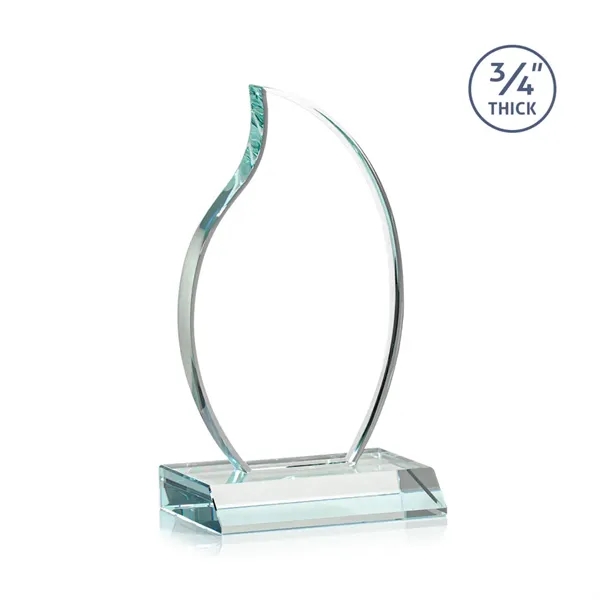 The Croydon VividPrint™ award features an elegant 3/4" thick Starfire Crystal... from ASI 84592 St Regis Group / St Regis