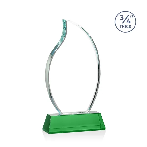 The Croydon VividPrint™ award features an elegant 3/4" thick Starfire Crystal... from ASI 84592 St Regis Group / St Regis