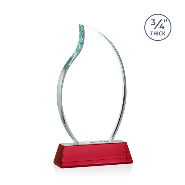The Croydon VividPrint™ award features an elegant 3/4" thick Starfire Crystal... from ASI 84592 St Regis Group / St Regis