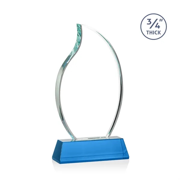 The Croydon VividPrint™ award features an elegant 3/4" thick Starfire Crystal... from ASI 84592 St Regis Group / St Regis